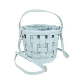 2 in 1 Open Weaved Bucket Swing Bag