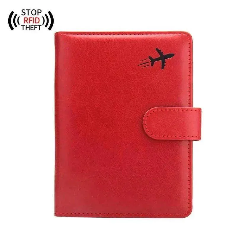 Airplane Icon Multi-Card Holder - Premium PU Leather Cover - PPC001