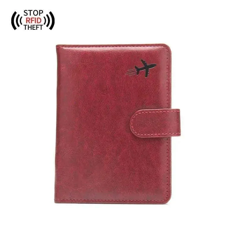 Airplane Icon Multi-Card Holder - Premium PU Leather Cover - PPC001