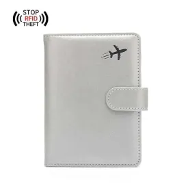Airplane Icon Multi-Card Holder - Premium PU Leather Cover - PPC001