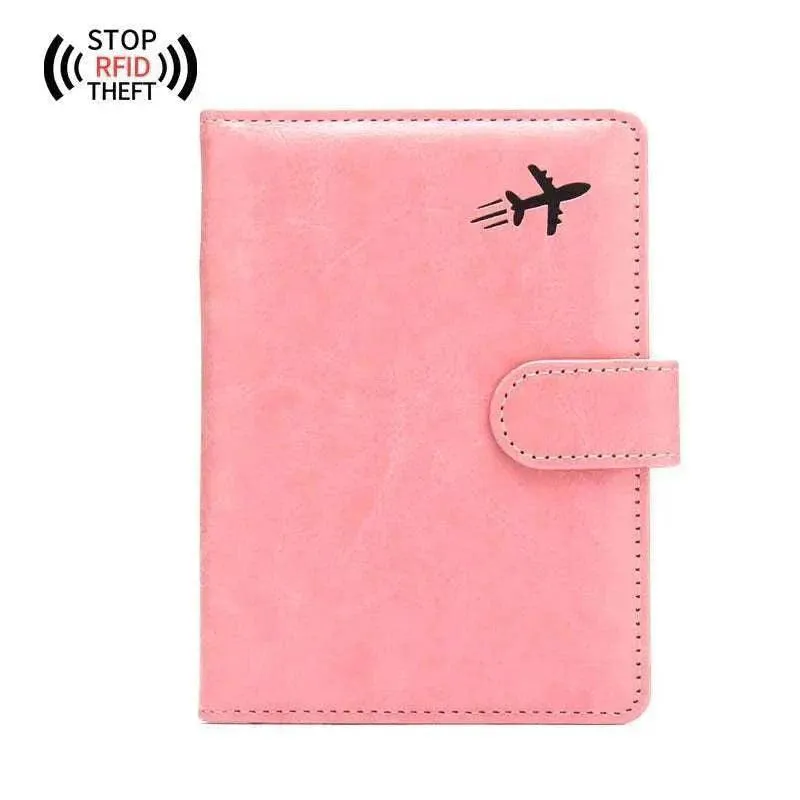 Airplane Icon Multi-Card Holder - Premium PU Leather Cover - PPC001