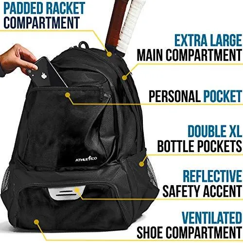 Athletico Premier Tennis Backpack