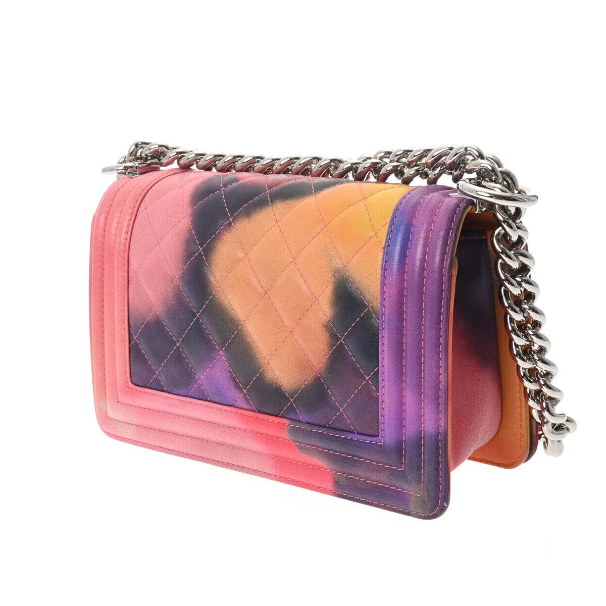 Chanel Boy Chainshoulder 7.9' Marble -
