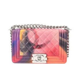 Chanel Boy Chainshoulder 7.9' Marble -