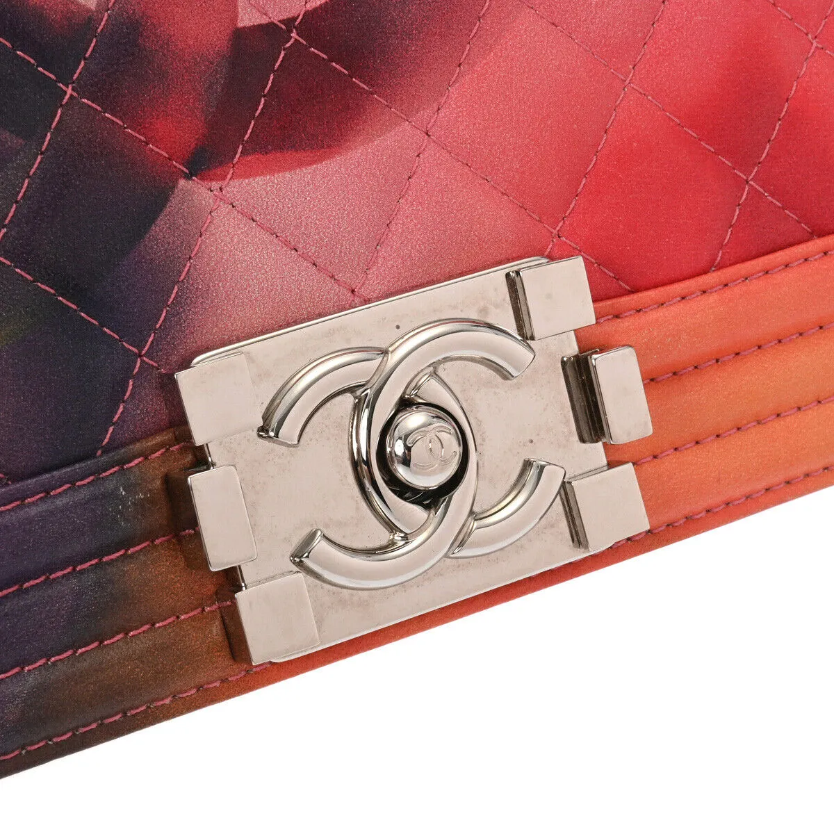 Chanel Boy Chainshoulder 7.9' Marble -