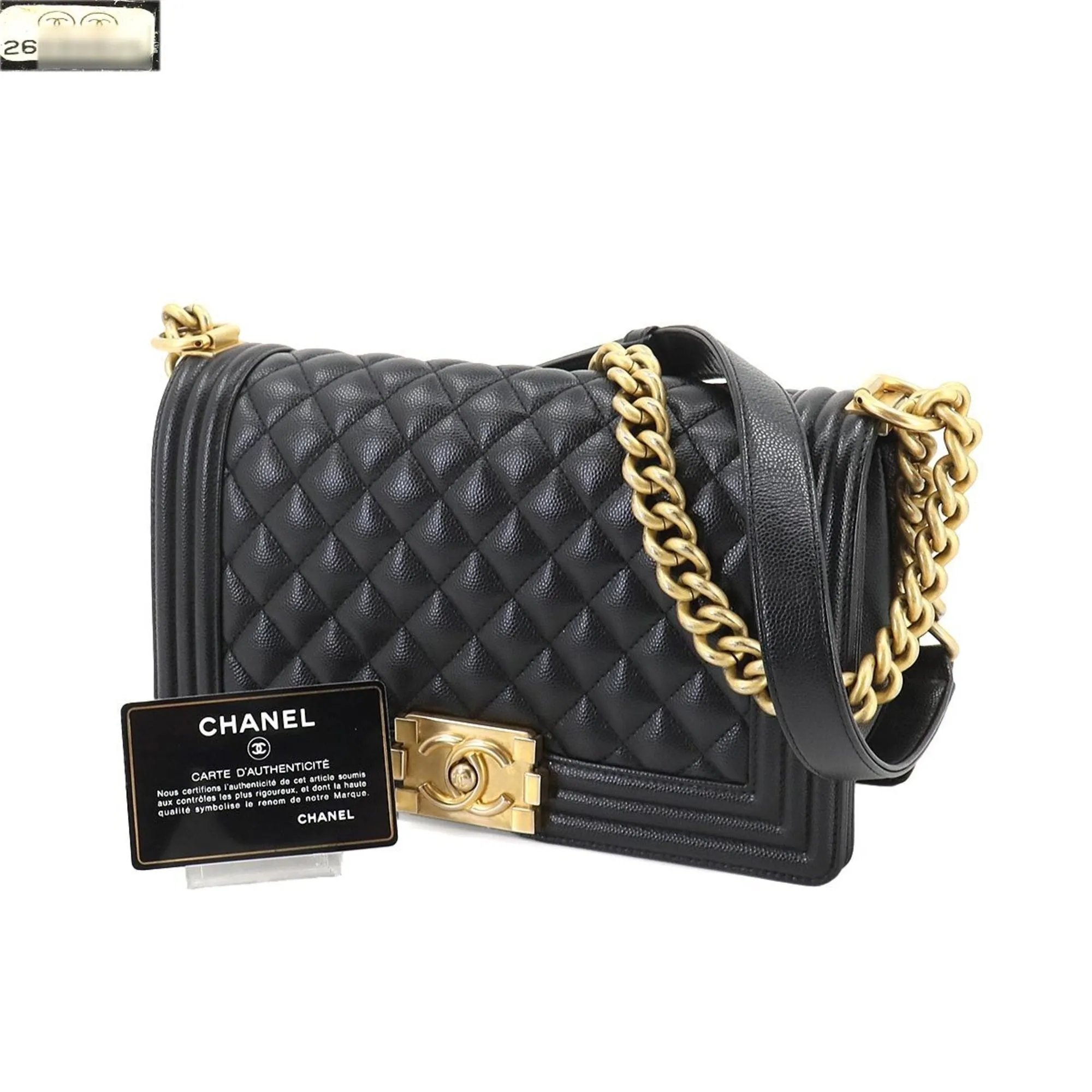 CHANEL Boy Shoulder Bag