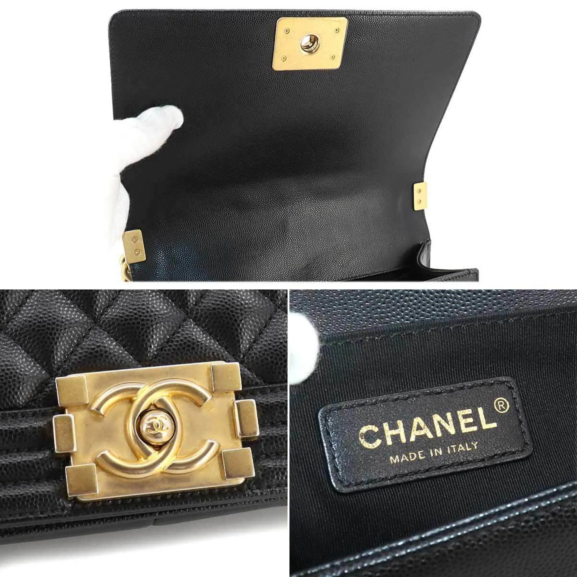CHANEL Boy Shoulder Bag