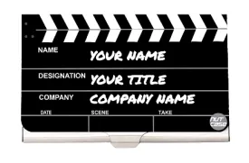 Custom Visiting Card Holder Wallet -  For Filmy Only