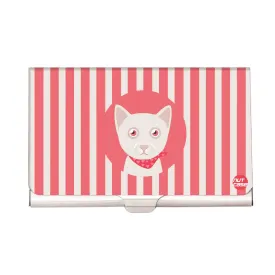Designer Visiting Card Holder Nutcase -Kitty In Love