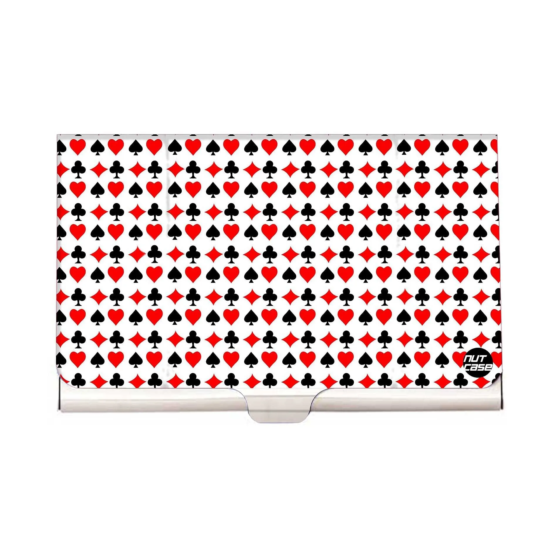 Designer Visiting Card Holder Nutcase - Poker Cards