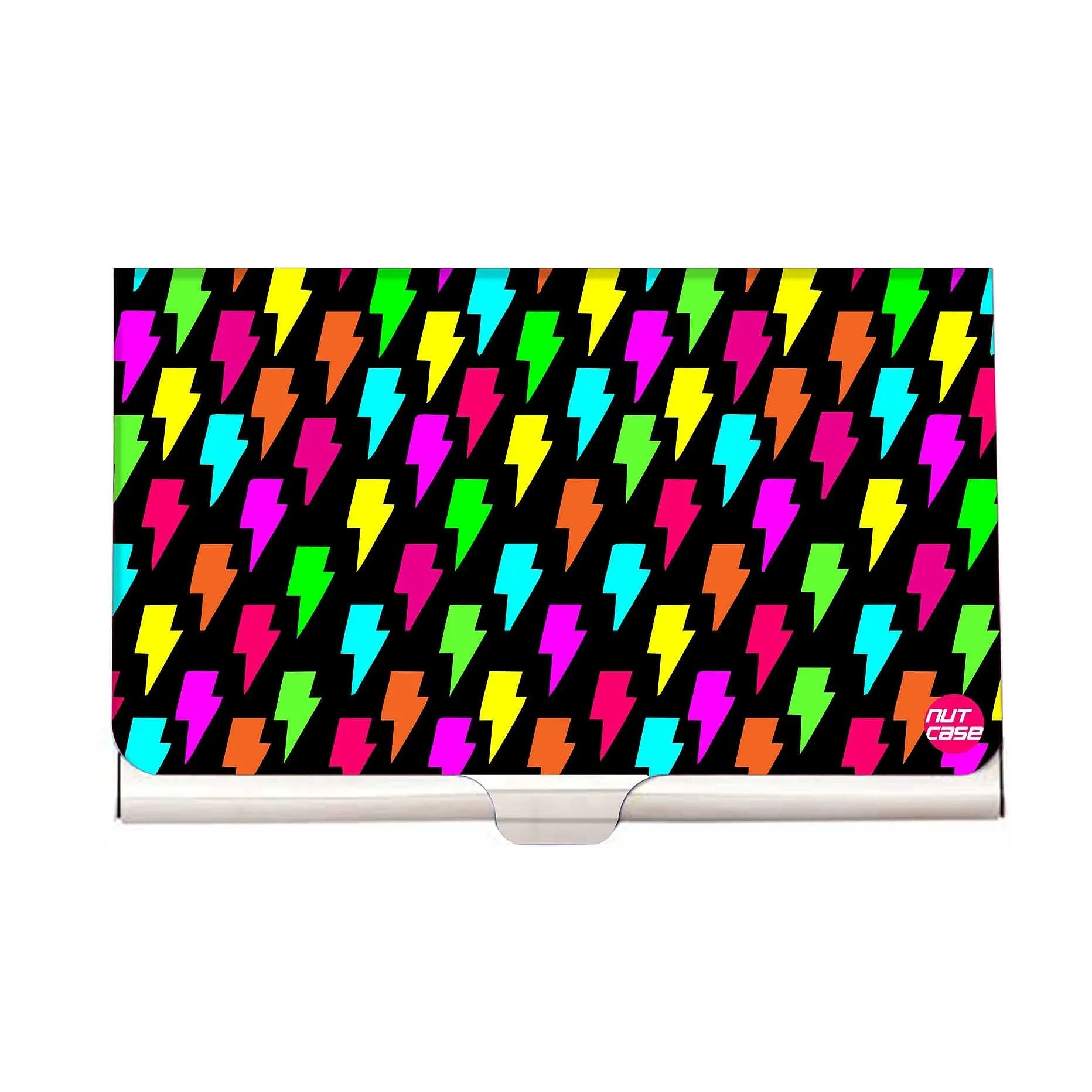 Designer Visiting Card Holder Nutcase - Rainbow Lighting