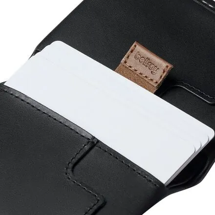 Folding wallet with thin sleeves, men's Bellroy, black