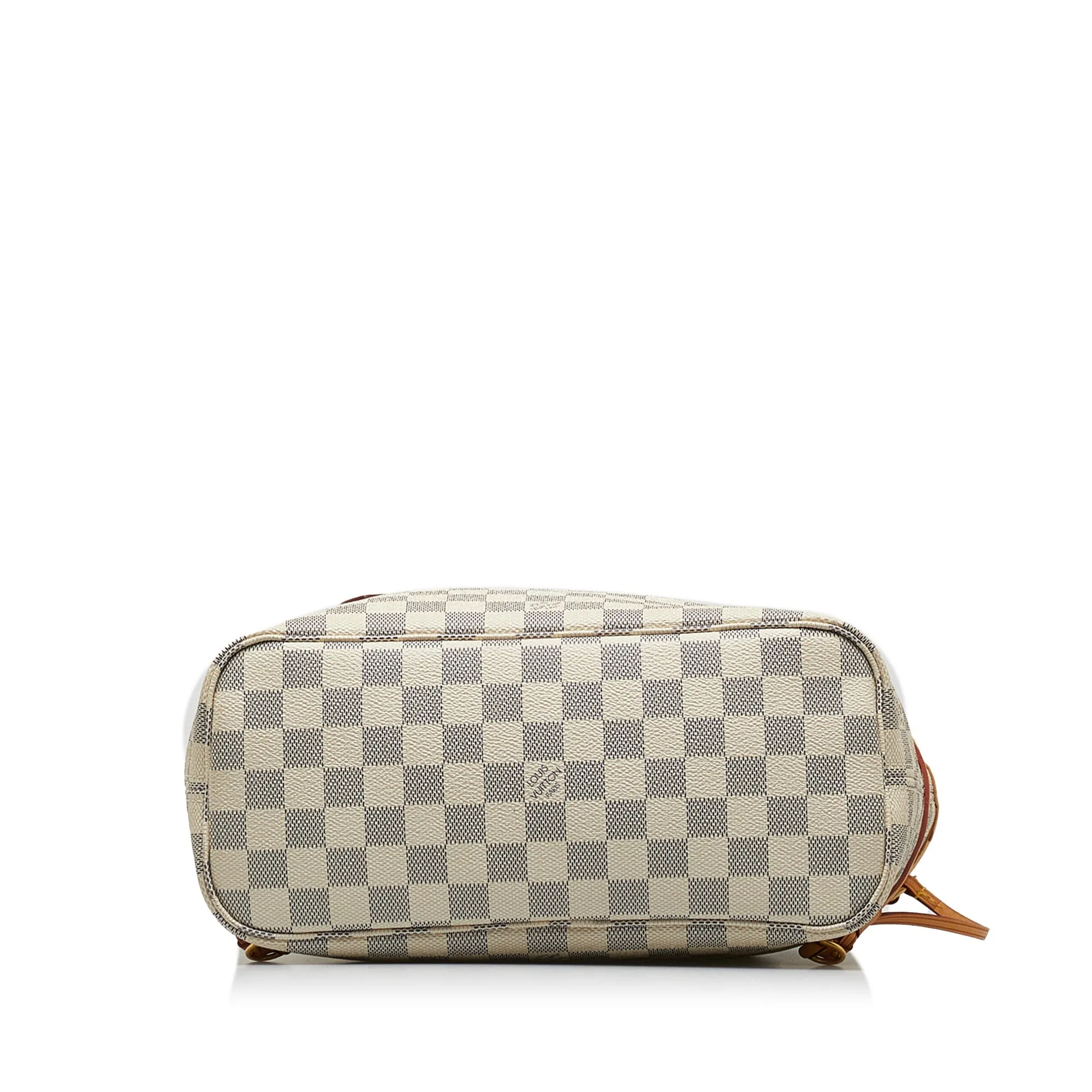Gray Louis Vuitton Damier Azur Neverfull PM Tote Bag