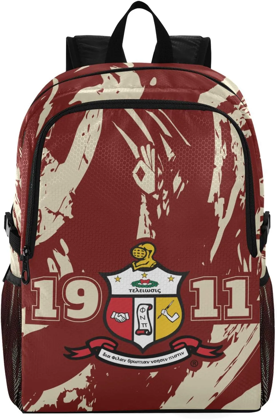 Kappa Alpha Psi Official Vendor - 1911 Crest - Backpack, Travel Bag - Fraternity Paraphernalia