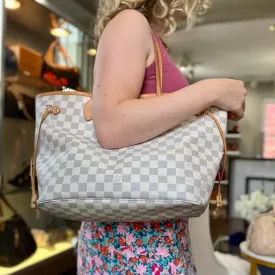 Louis Vuitton Damier Azur Neverfull MM