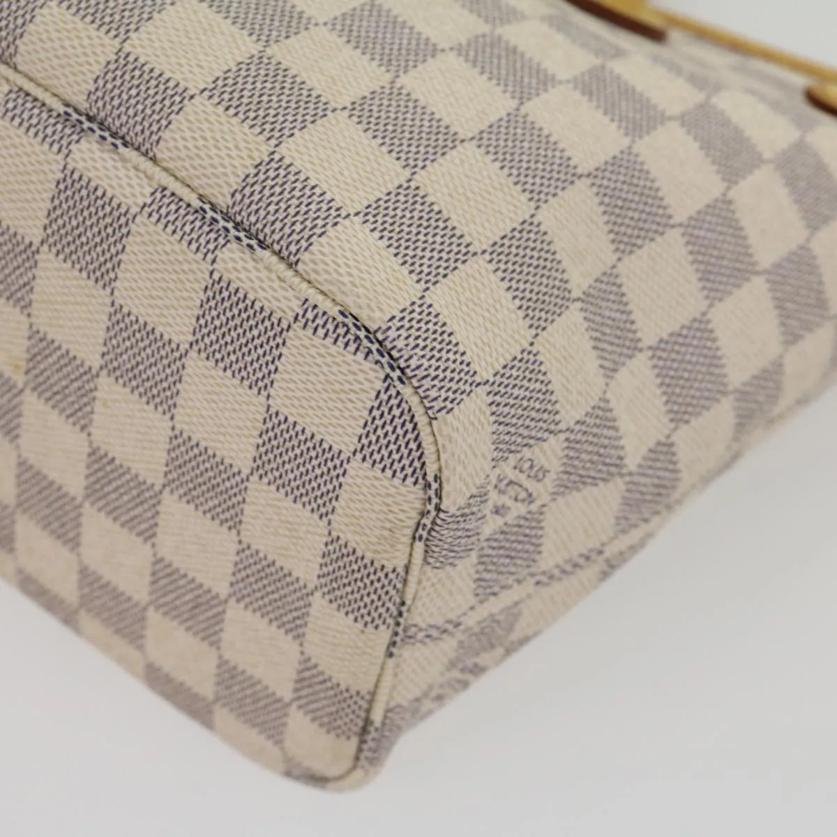 LOUIS VUITTON Damier Azur Neverfull PM Tote Bag N51110 LV Auth am2792g