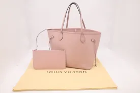 Louis Vuitton Neverfull MM in Pink Epi Leather