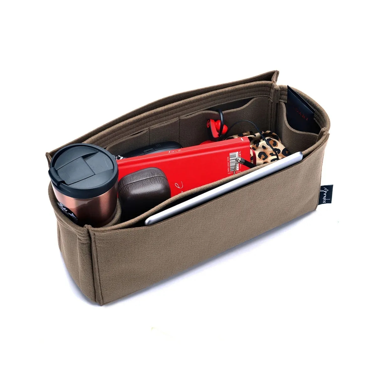 Louis Vuitton Neverfull Organizer Insert, Bag Organizer with Laptop Compartment and Pen Holder