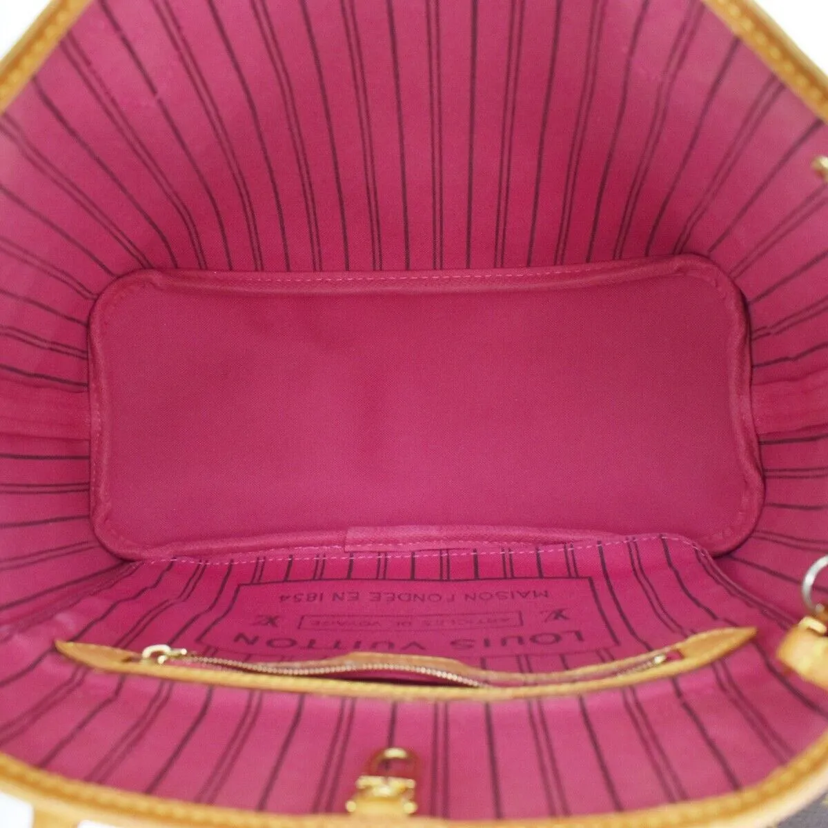 Louis Vuitton Neverfull Pm  Canvas Shoulder Bag ()