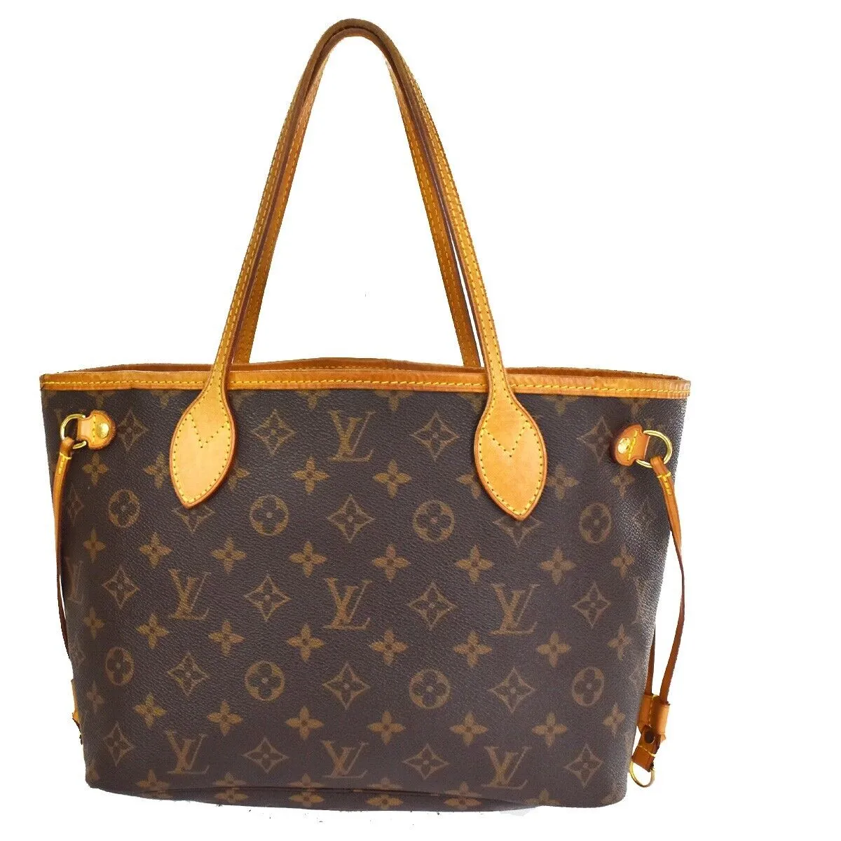 Louis Vuitton Neverfull Pm  Canvas Shoulder Bag ()