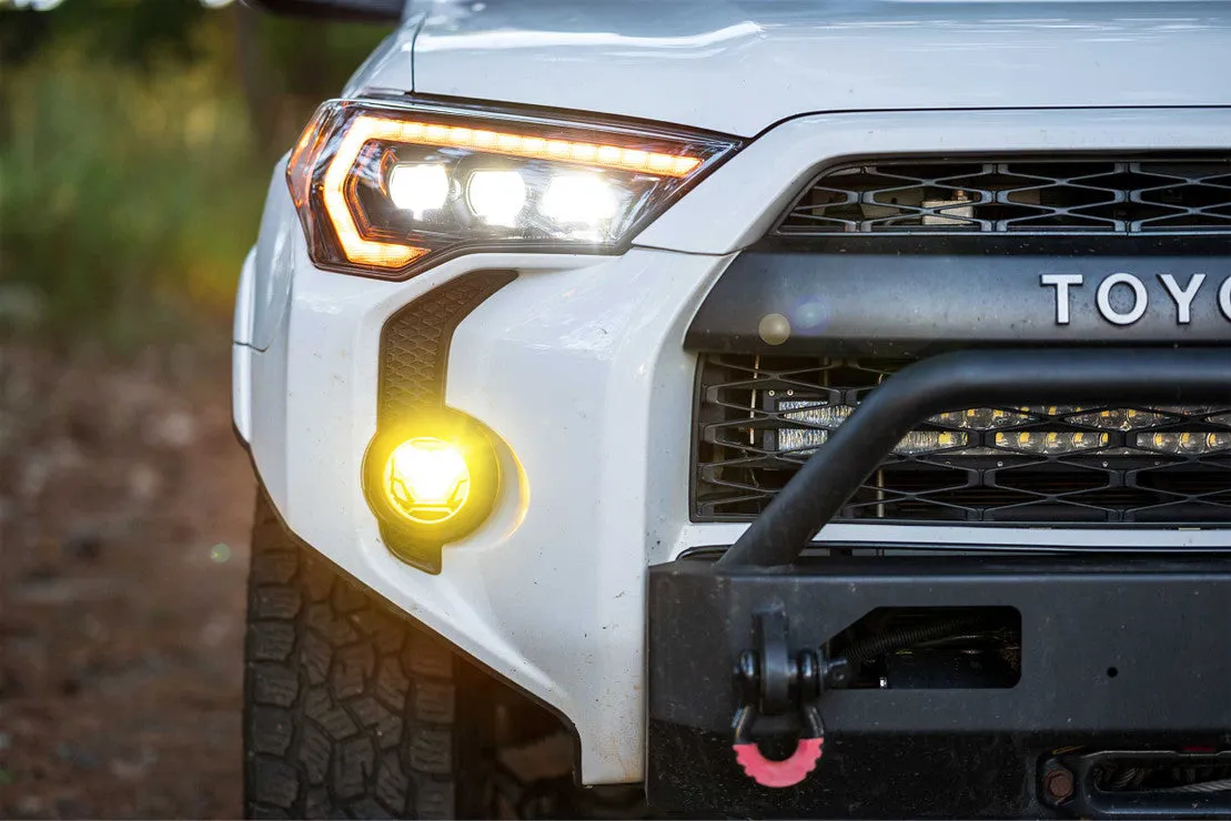 Morimoto 4Banger LED Fog Lights - Yellow | 2024-2014 Toyota 4Runner
