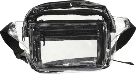 Multi-function Outdoor Waist Bag Pvc Transparent Phone Bag Fanny Pack for Beach Hiking Cycling