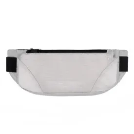 Outdoor Sports Running Ultra-light Large-capacity Close-fitting Phone Waist Bag(Silver)