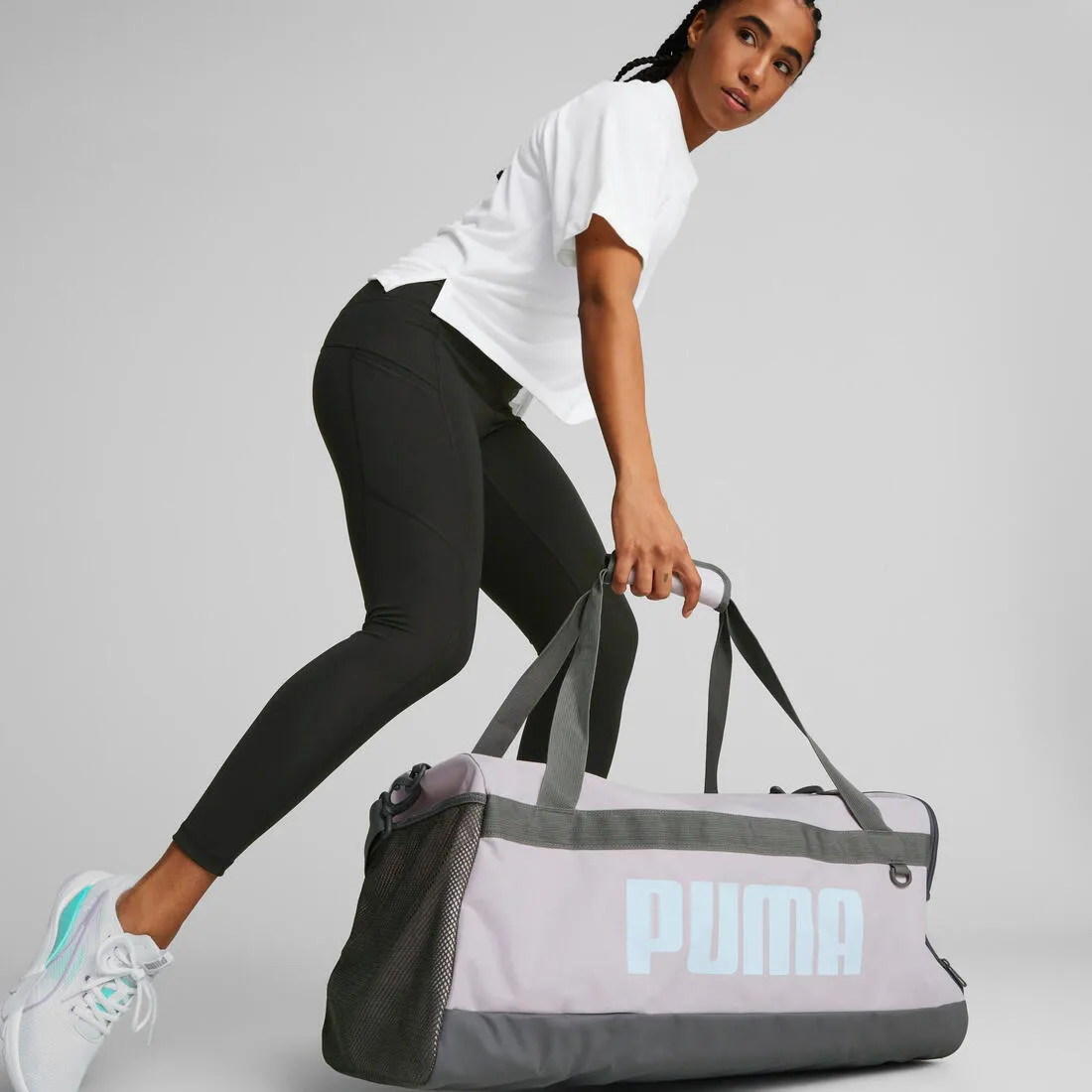Puma Challenger Duffel Bag M - Pearl Pink