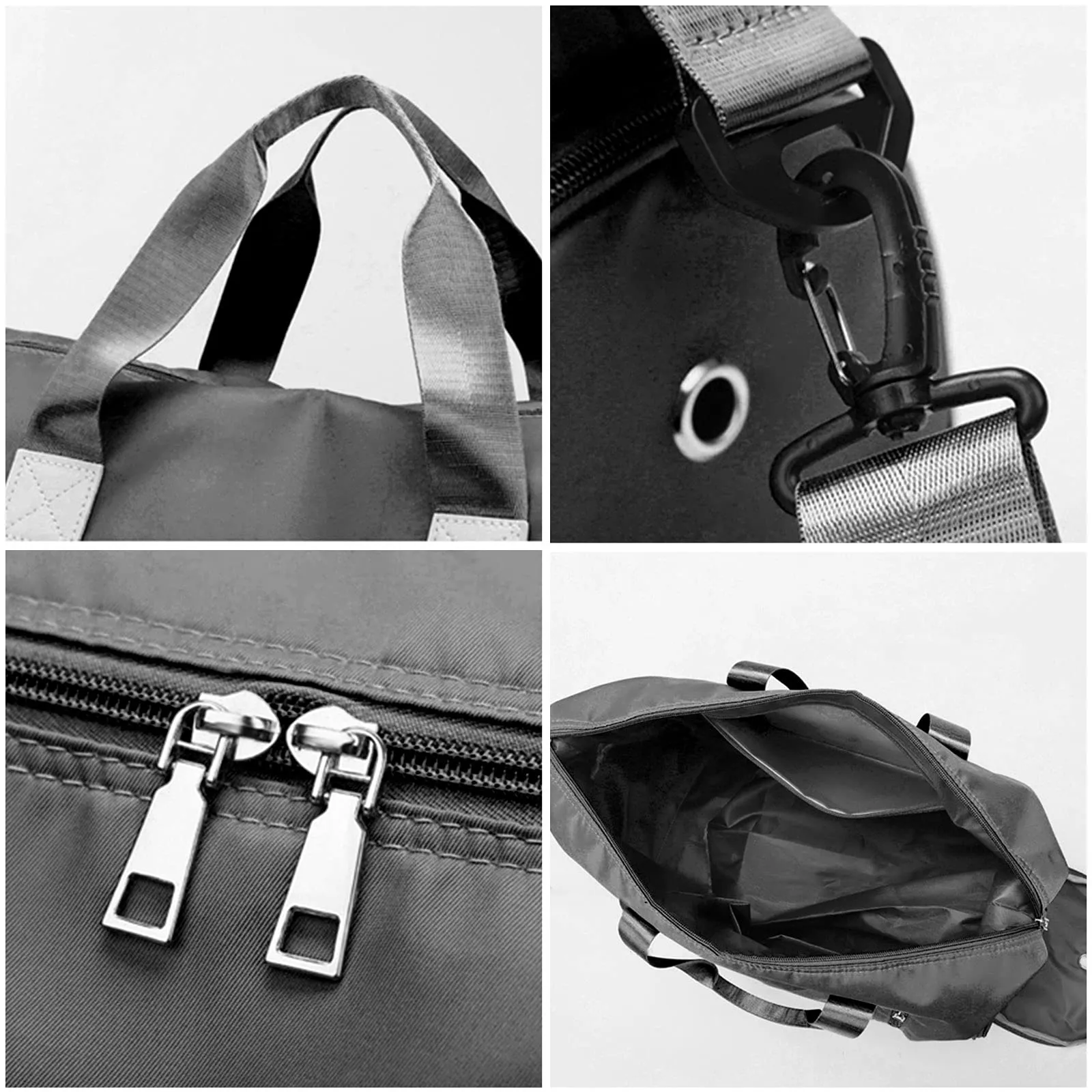 Sports bag Travel bag with shoe compartment and wet compartment