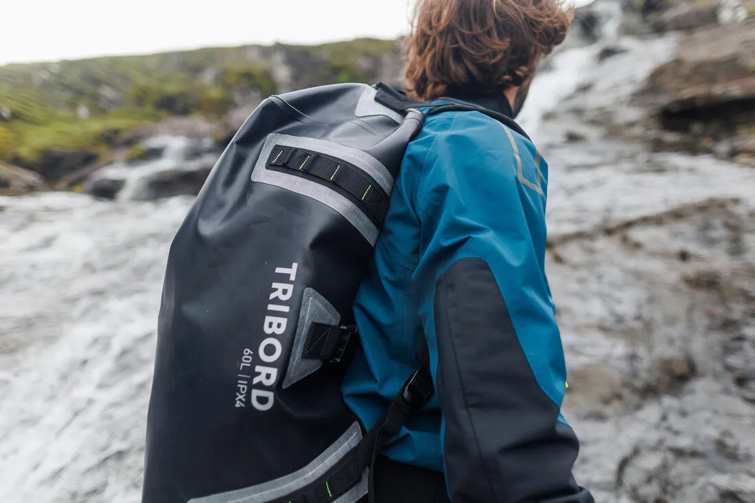 Travel Duffle Bag Waterproof 60L - Black