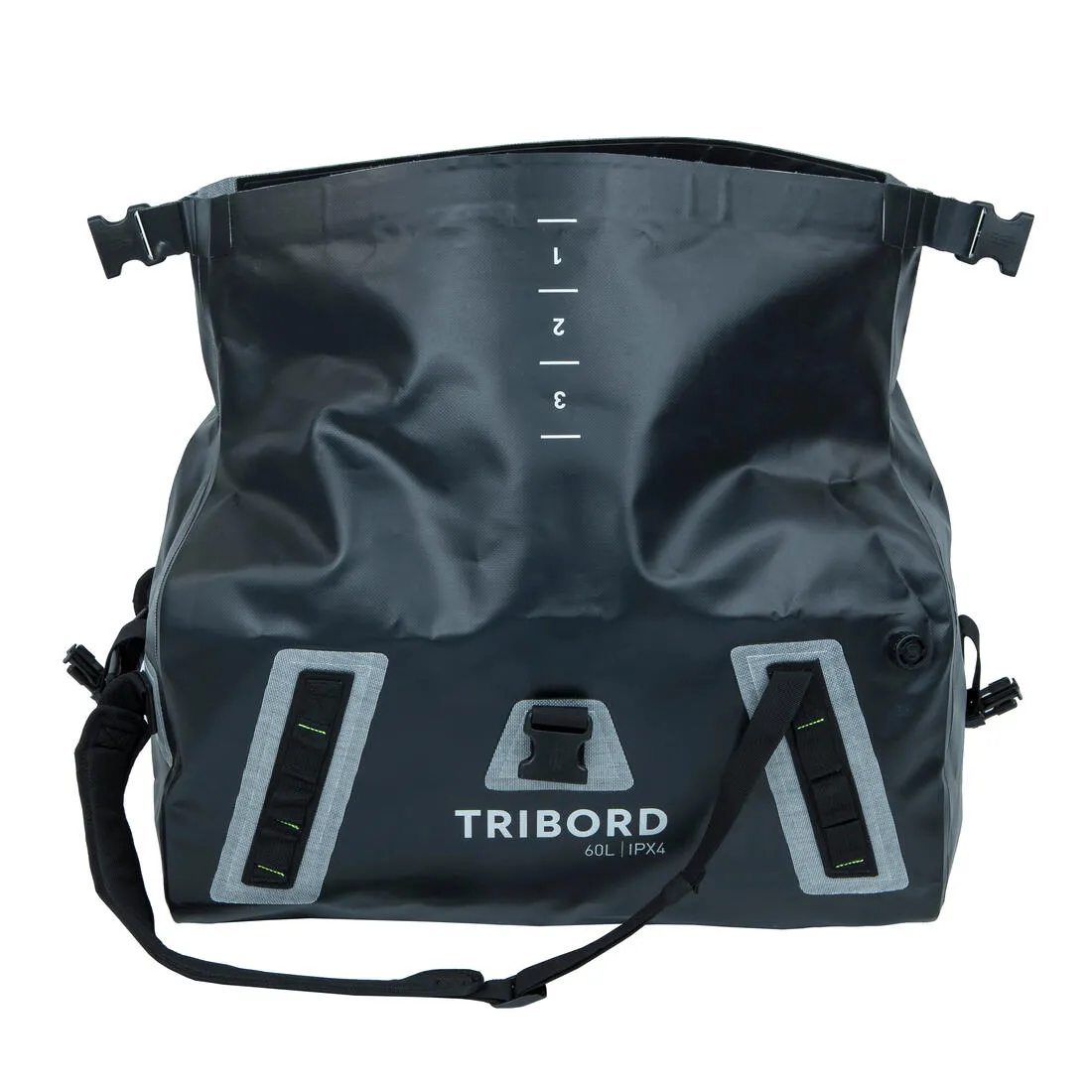 Travel Duffle Bag Waterproof 60L - Black