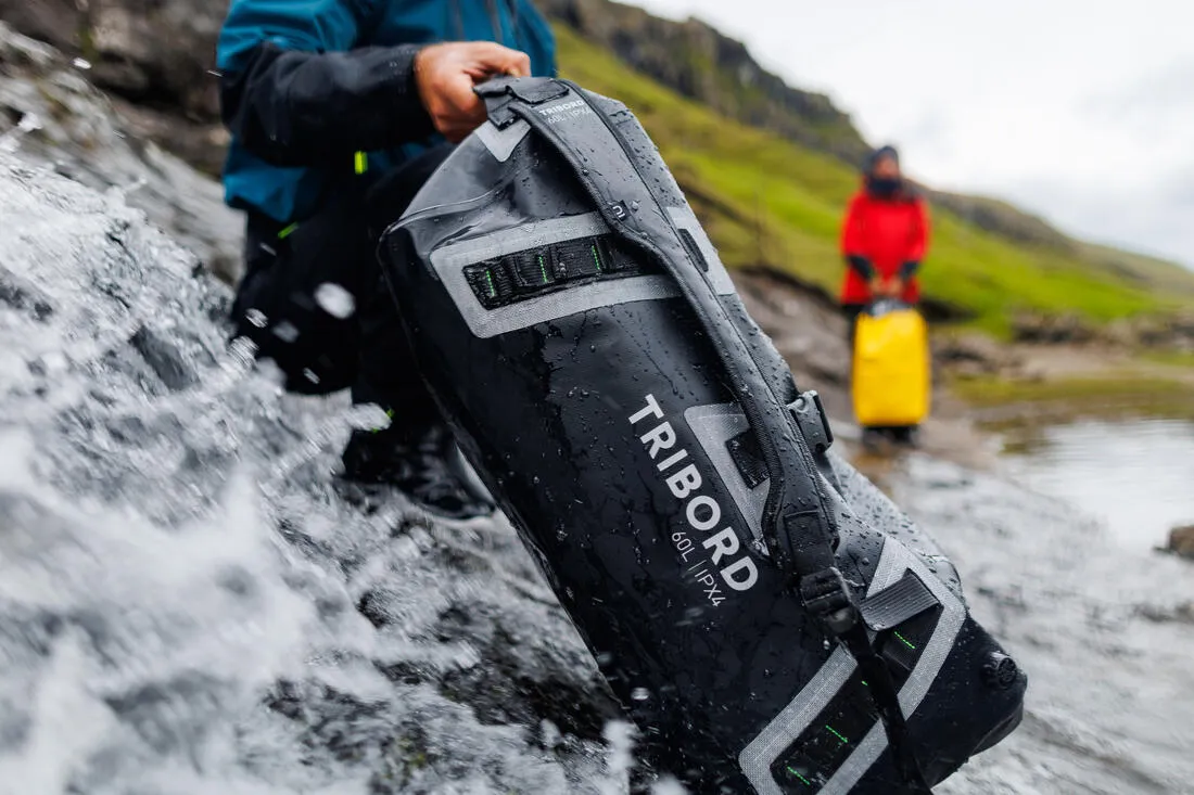 Travel Duffle Bag Waterproof 60L - Black