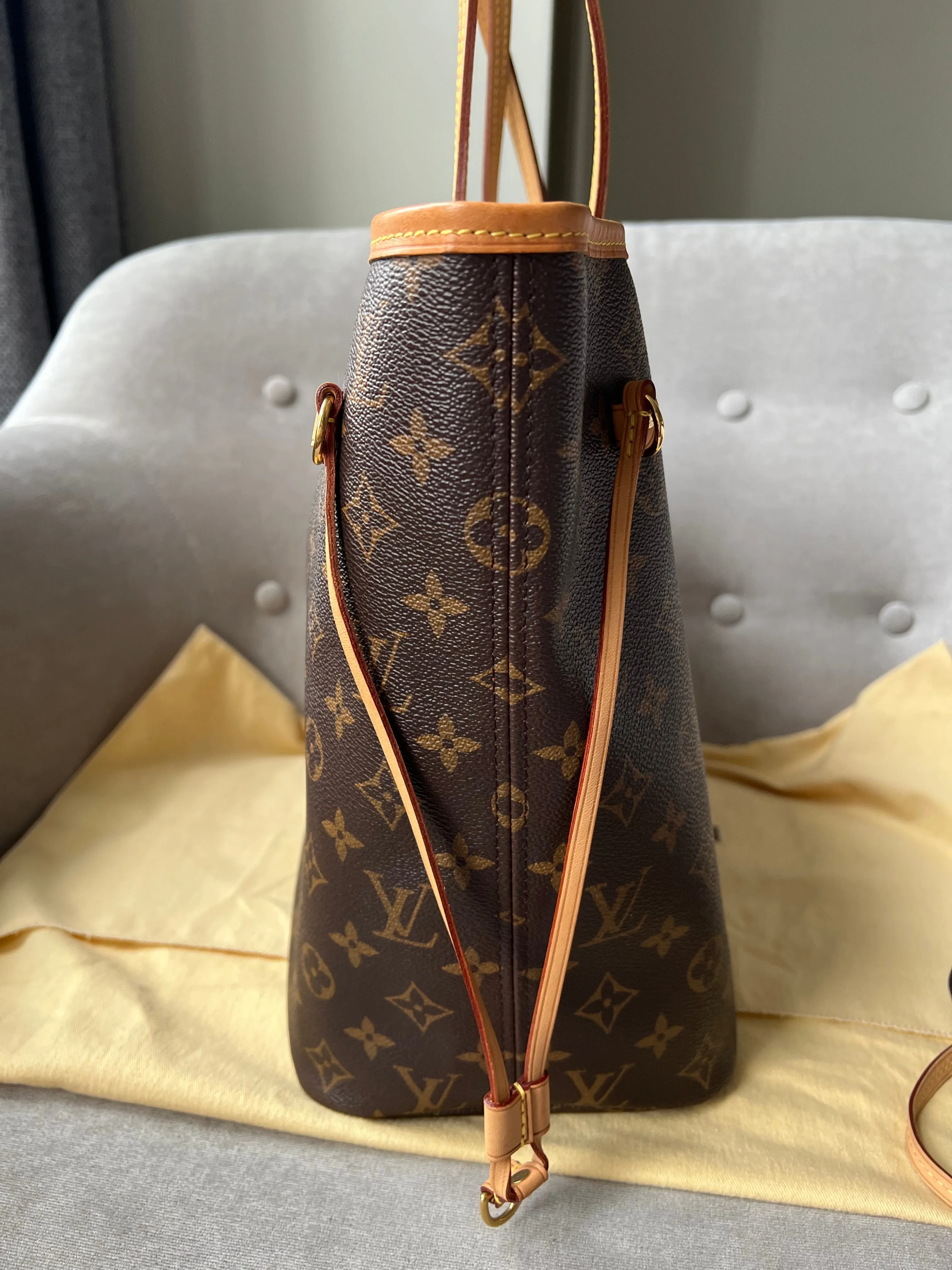 Trendy Inspired Louis Vuitton Neverfull Mm Monogram (rrp £1,410)