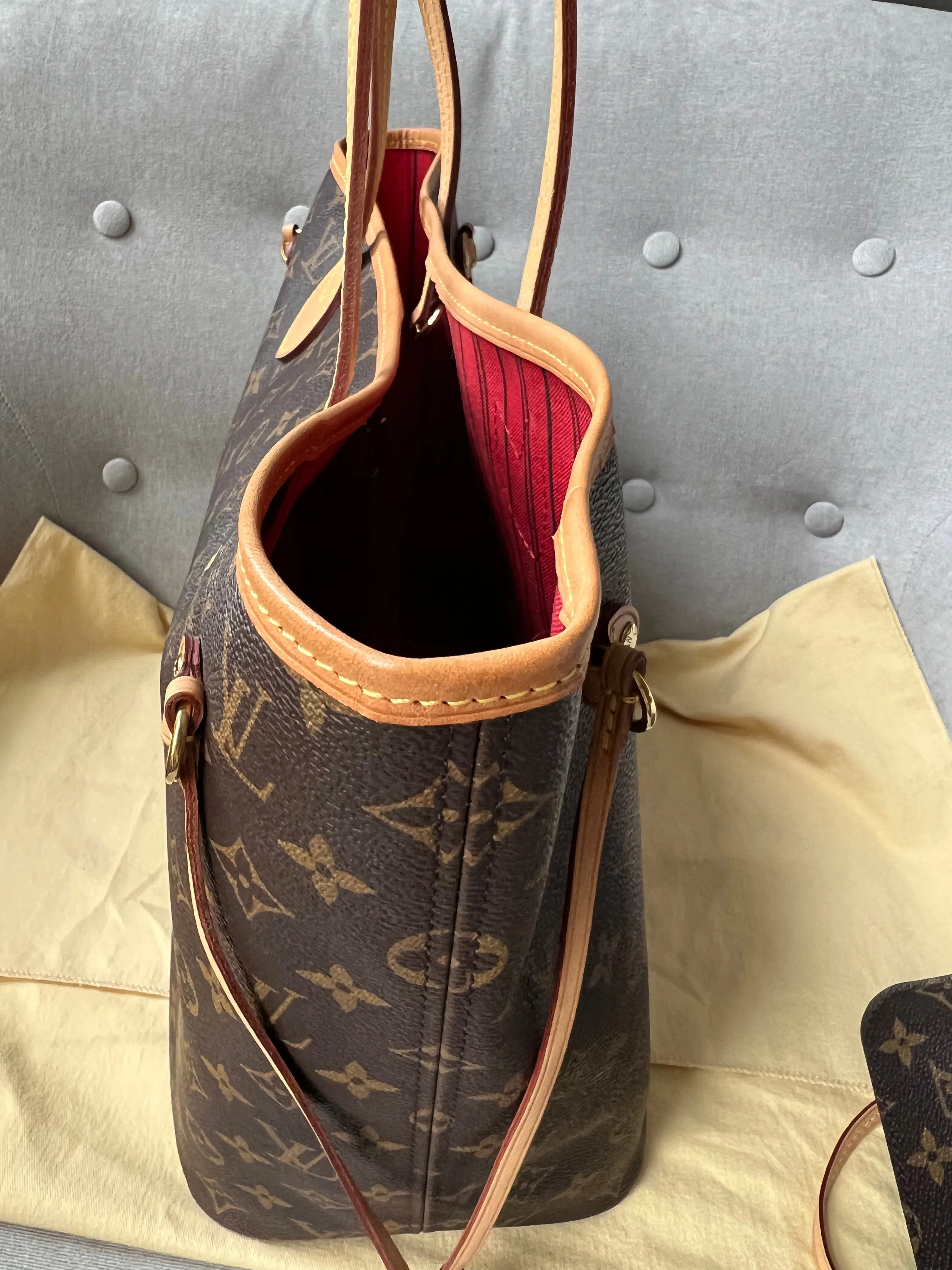 Trendy Inspired Louis Vuitton Neverfull Mm Monogram (rrp £1,410)