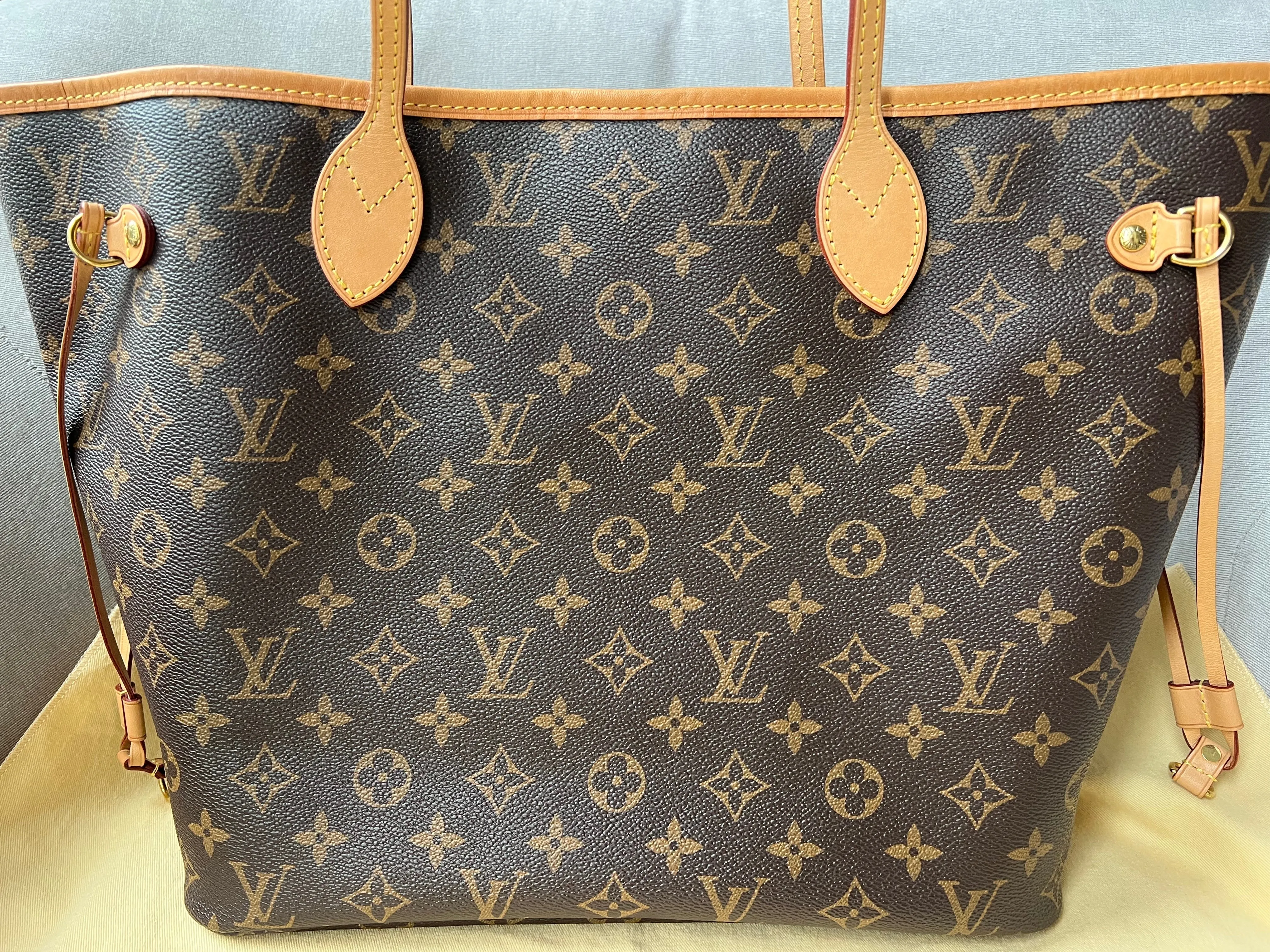 Trendy Inspired Louis Vuitton Neverfull Mm Monogram (rrp £1,410)
