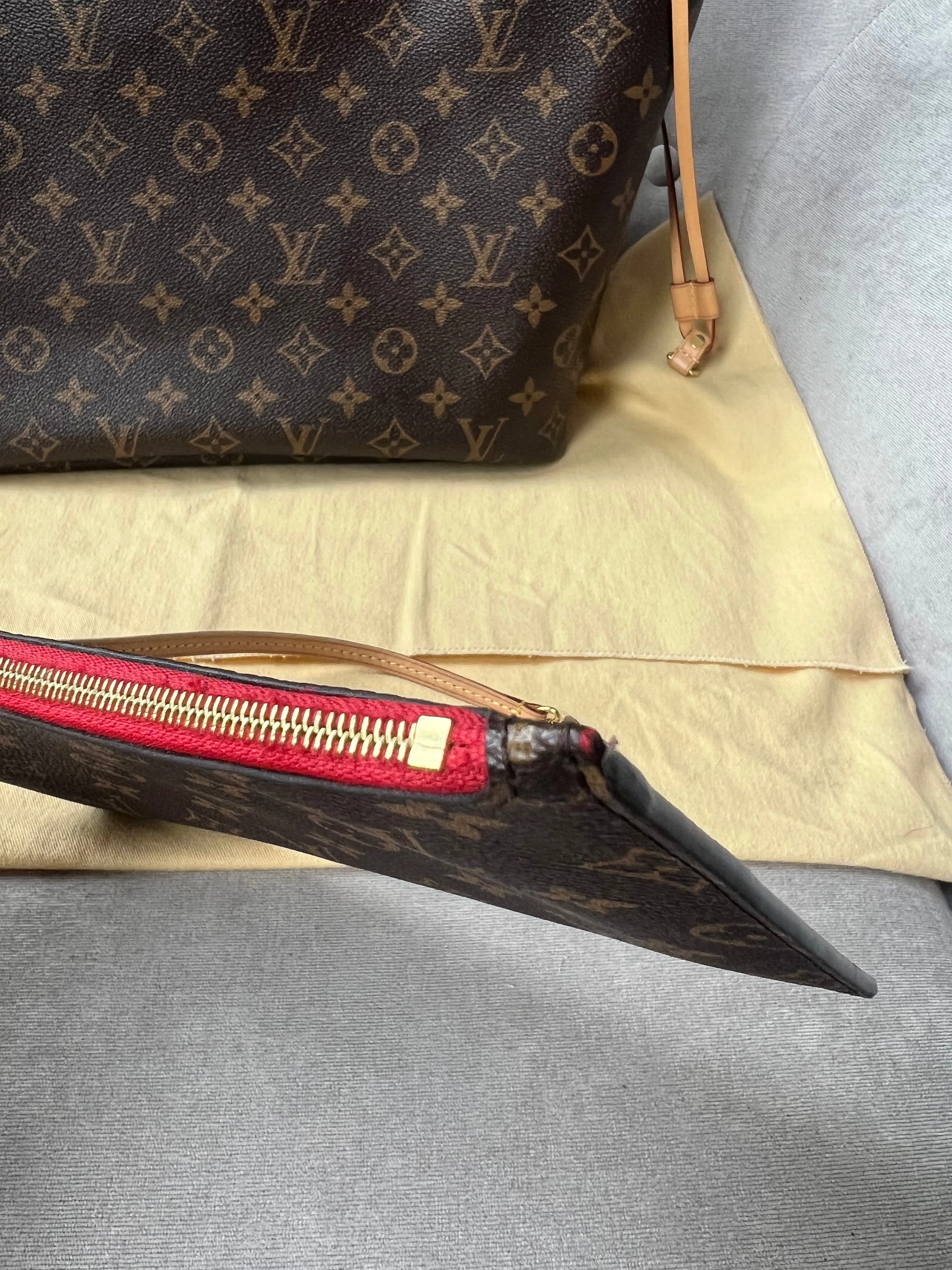 Trendy Inspired Louis Vuitton Neverfull Mm Monogram (rrp £1,410)