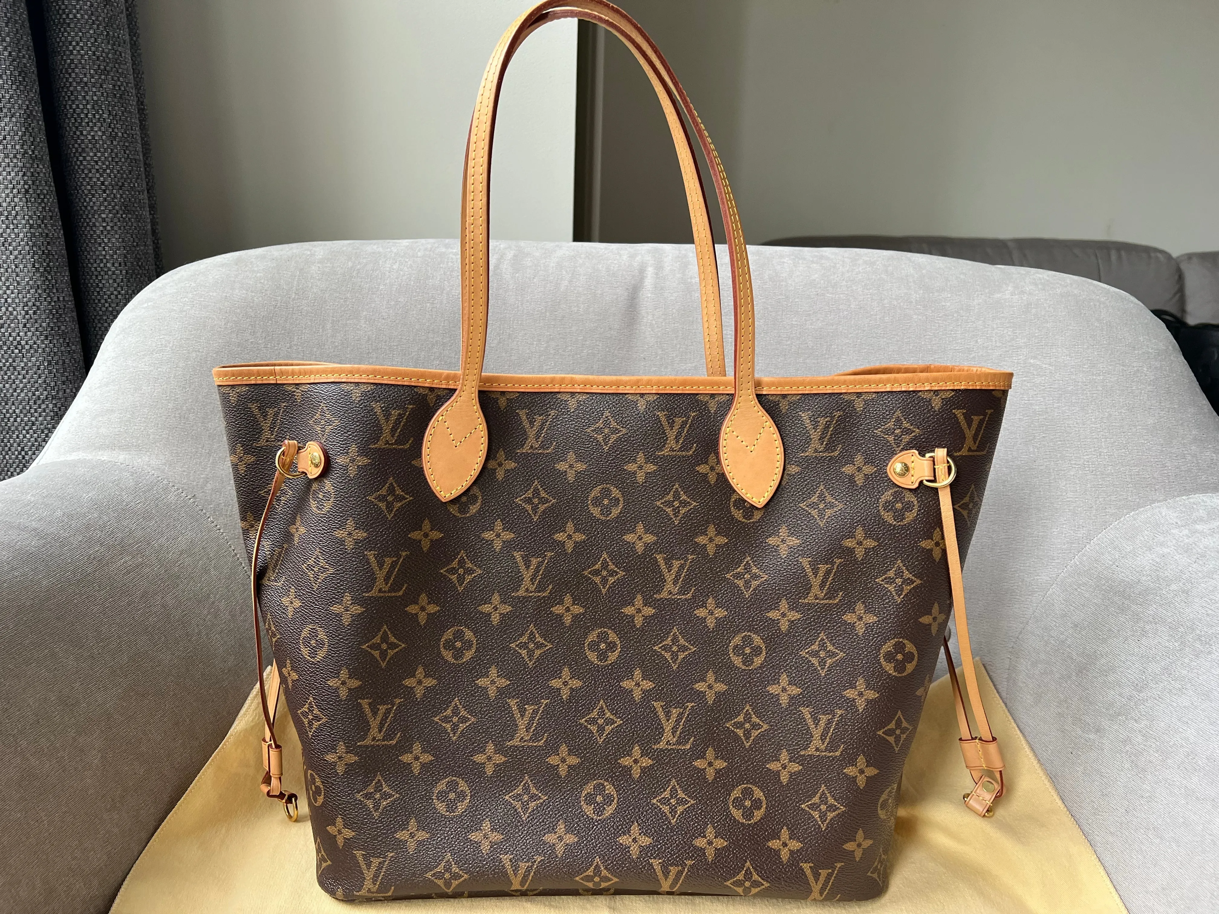 Trendy Inspired Louis Vuitton Neverfull Mm Monogram (rrp £1,410)
