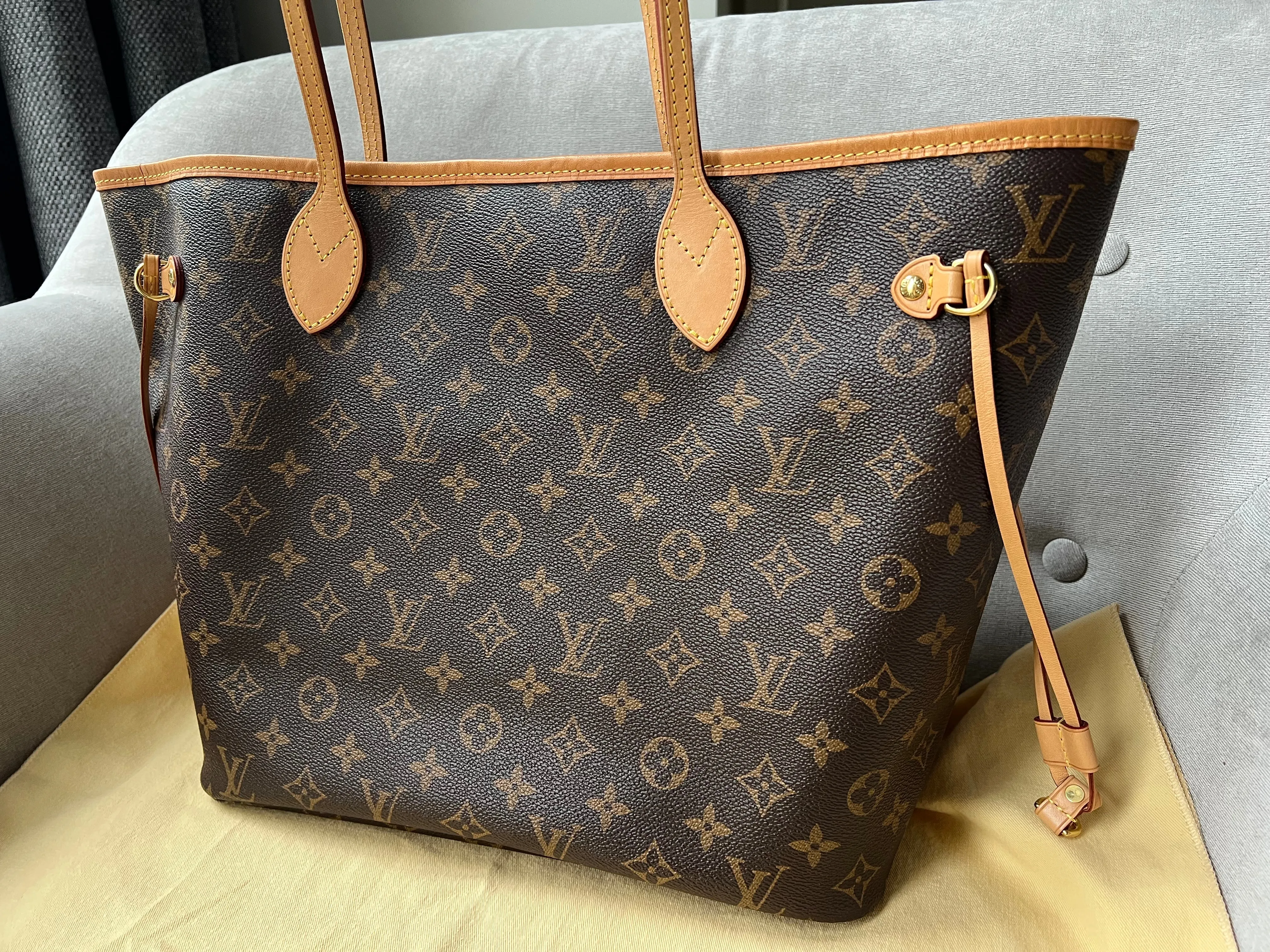Trendy Inspired Louis Vuitton Neverfull Mm Monogram (rrp £1,410)