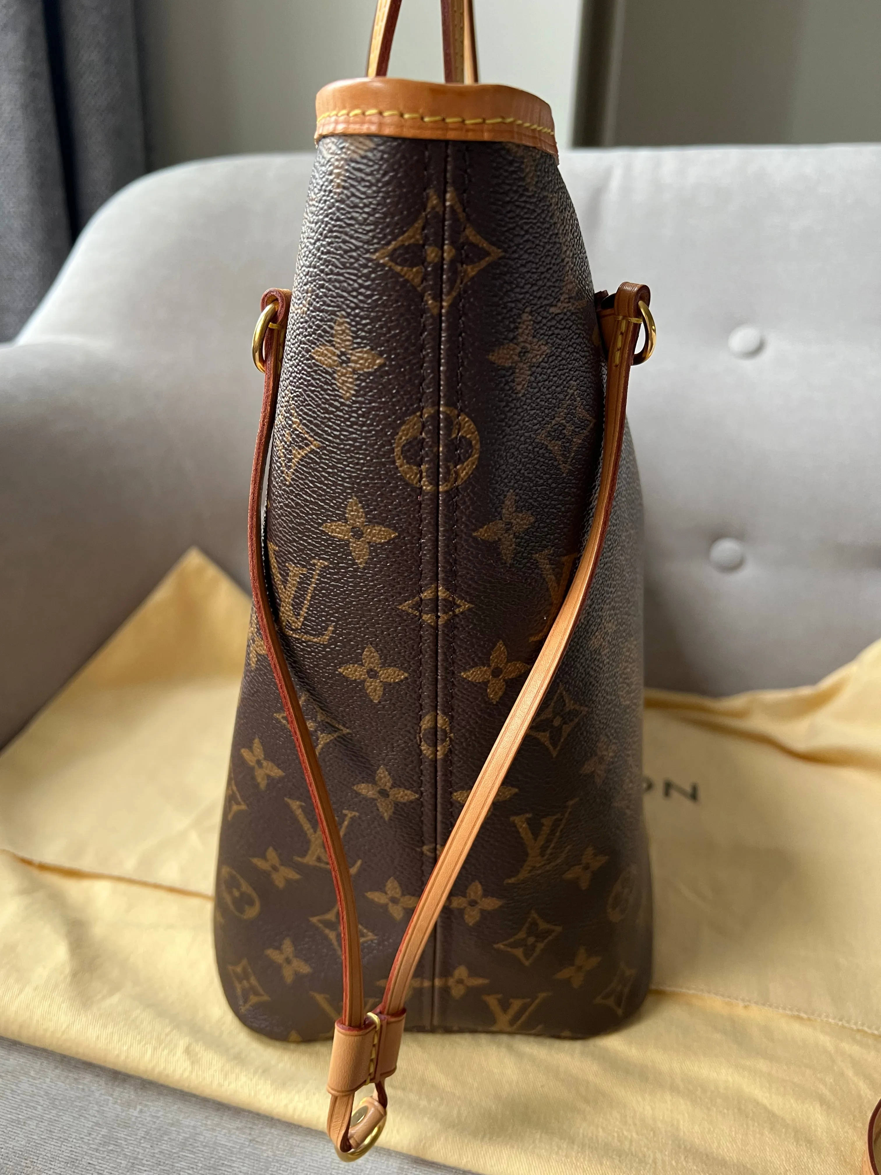 Trendy Inspired Louis Vuitton Neverfull Mm Monogram (rrp £1,410)
