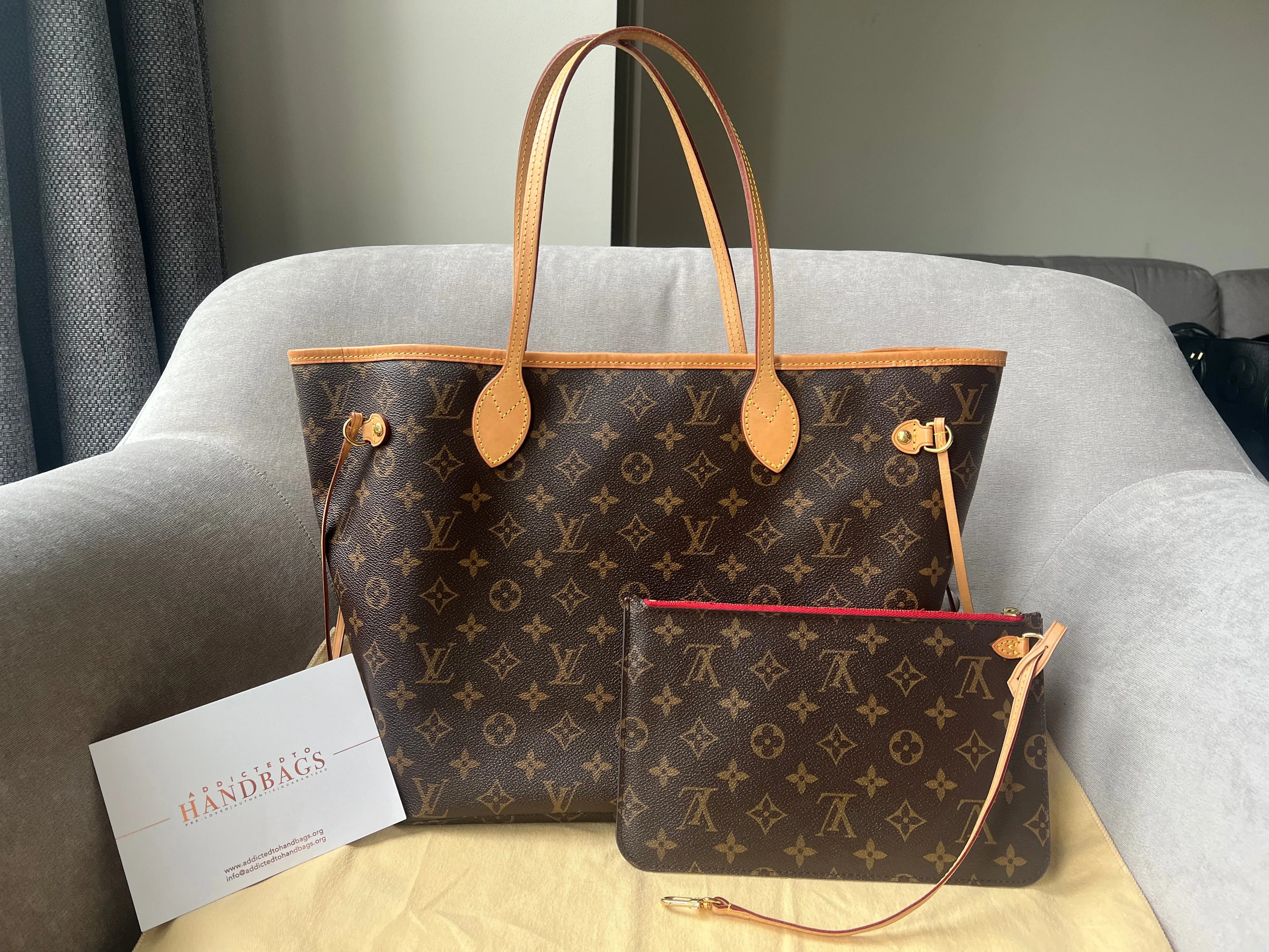 Trendy Inspired Louis Vuitton Neverfull Mm Monogram (rrp £1,410)