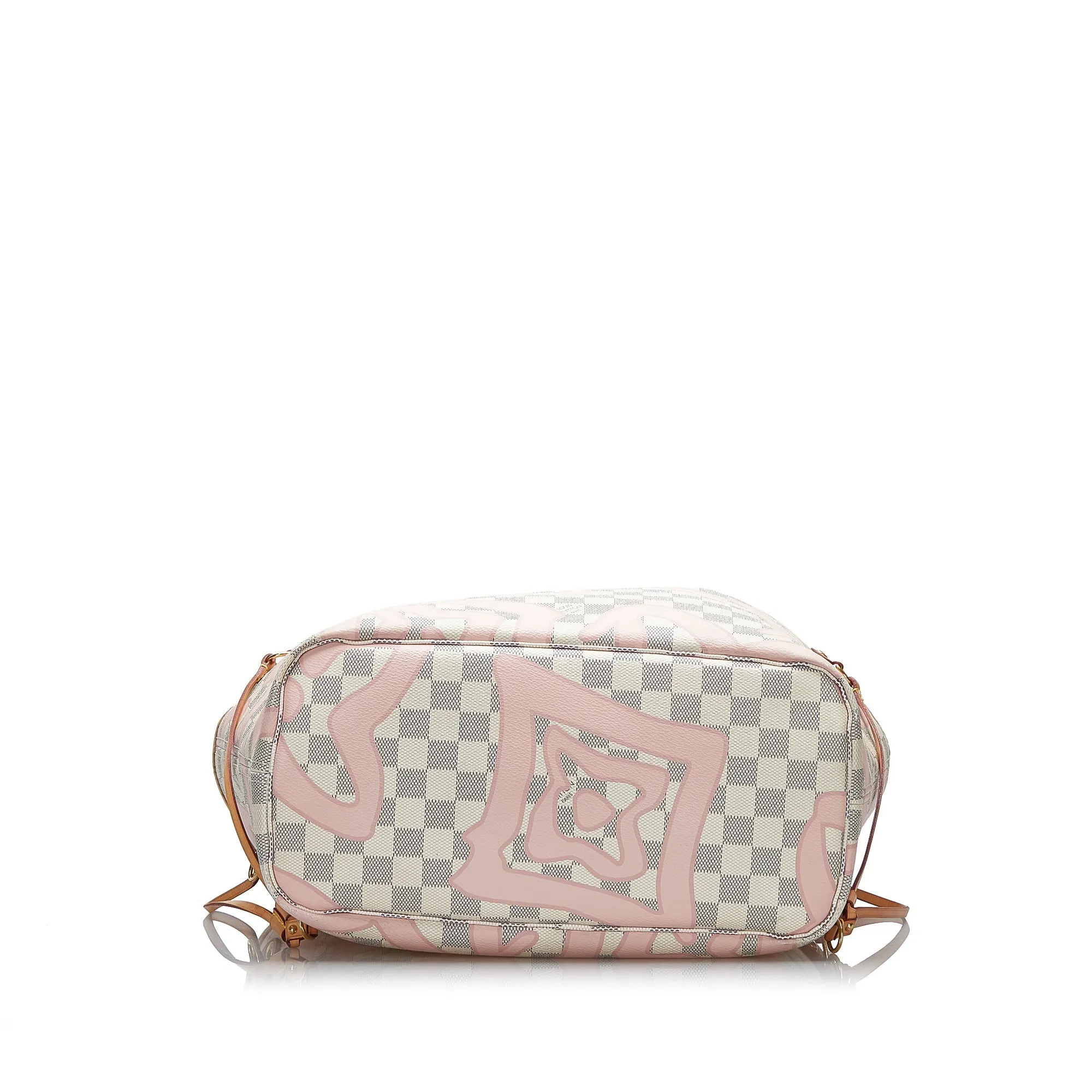 Trendy Inspired Louis Vuitton Tahitienne Neverfull Mm Damier Azur Canvas