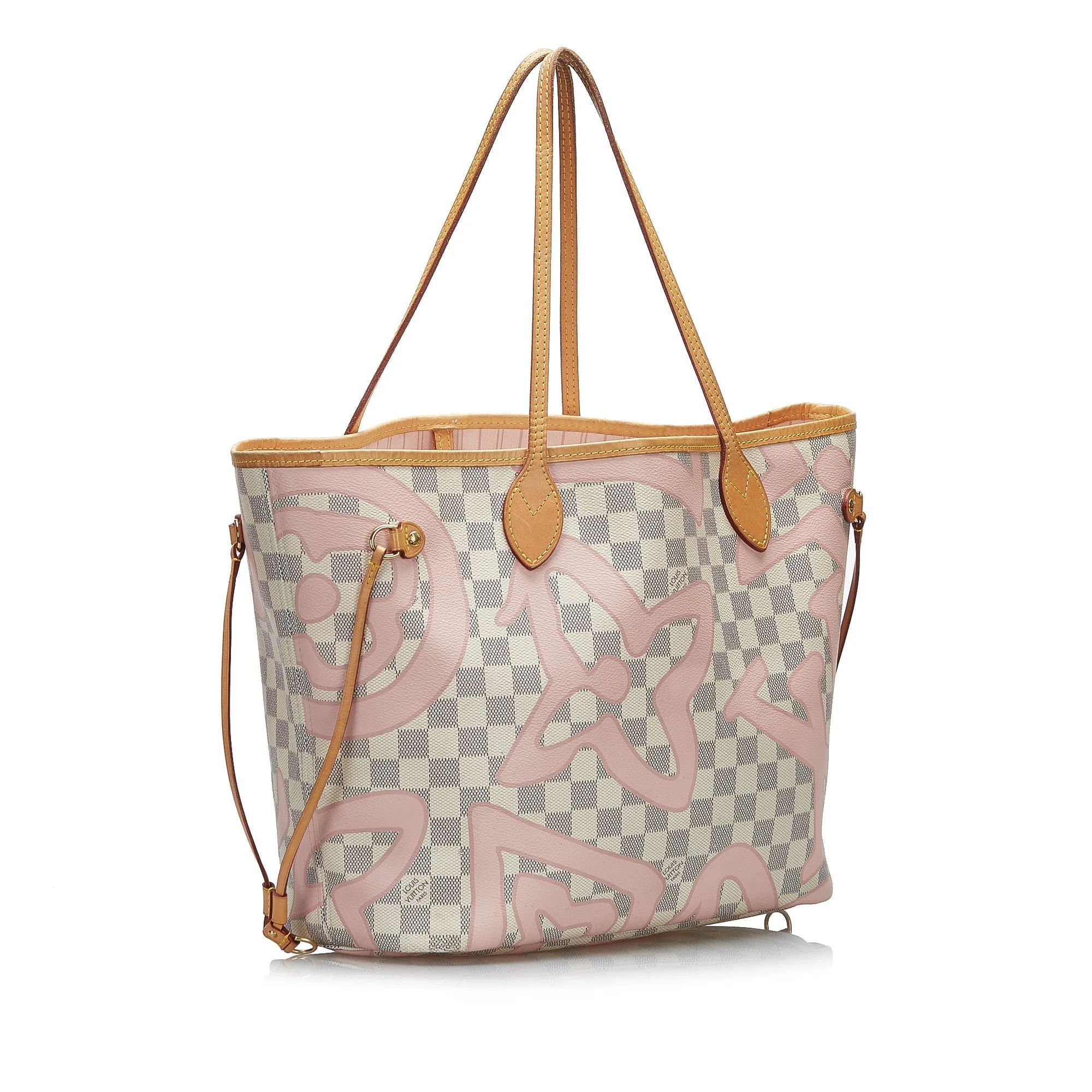 Trendy Inspired Louis Vuitton Tahitienne Neverfull Mm Damier Azur Canvas