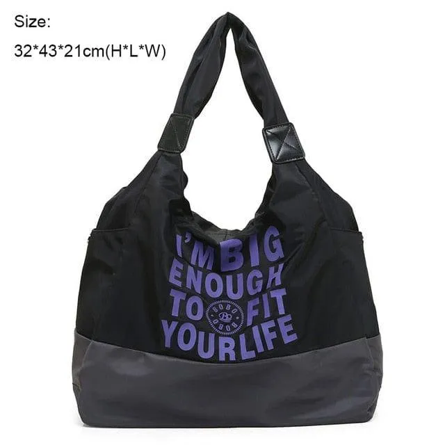 Waterproof Shoulder Gym Bag
