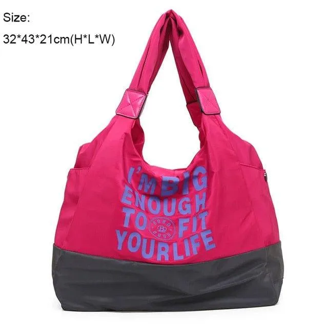 Waterproof Shoulder Gym Bag