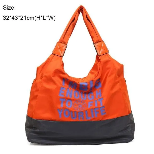 Waterproof Shoulder Gym Bag