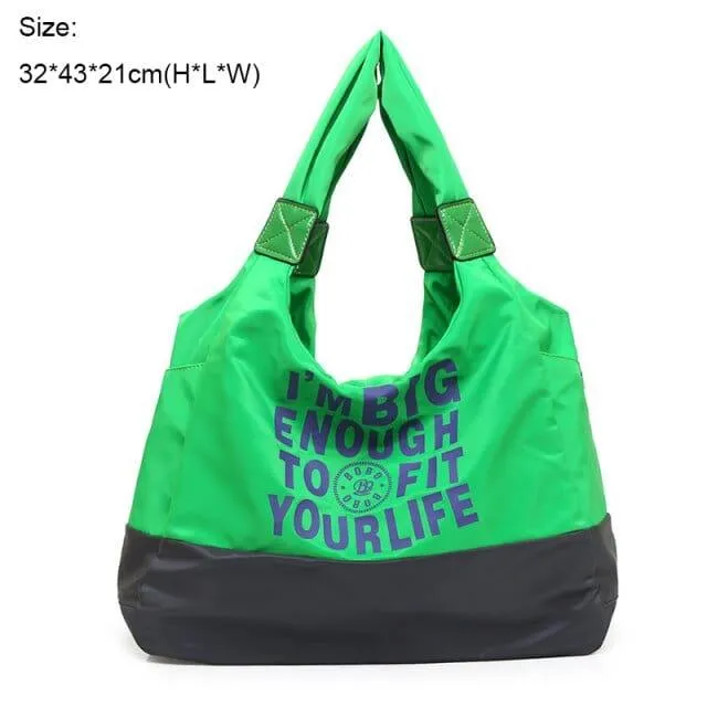 Waterproof Shoulder Gym Bag