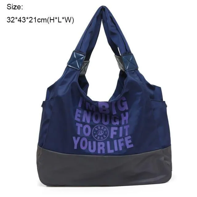 Waterproof Shoulder Gym Bag