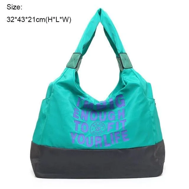 Waterproof Shoulder Gym Bag